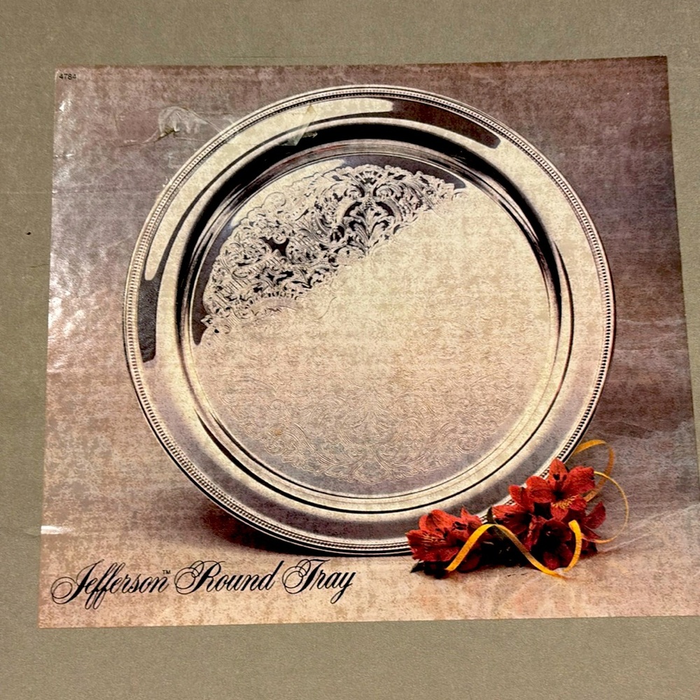 Gold and Silver Ornate Mirror Frame Decor